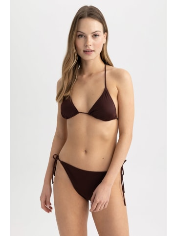 DeFacto Bikini-Hose REGULAR FIT in Braun