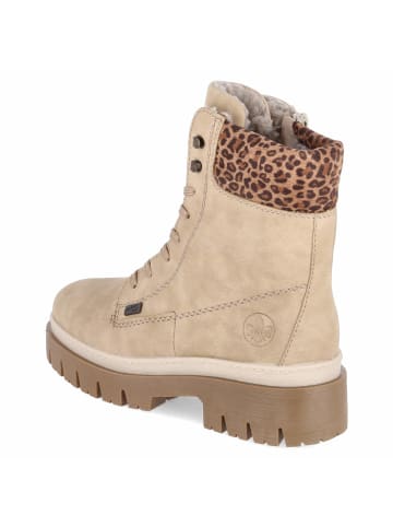 rieker Schnürstiefel in beige