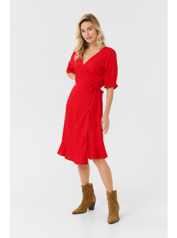 Cream Kleid CRTiah Feminine in High Risk Red