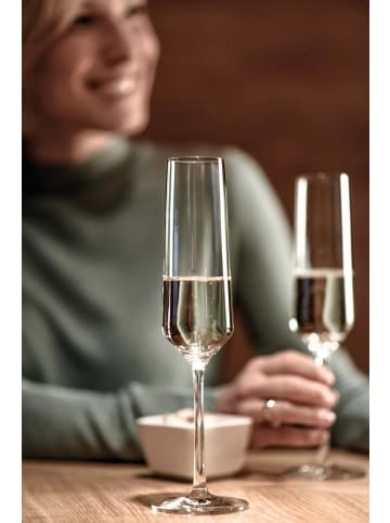 Zwiesel Glas 2er Set Sektgläser Pure in Transparent 209 ml in transparent