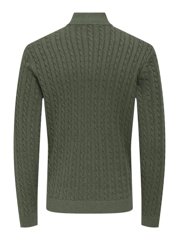 ONLY & SONS Strickpullover in Castor Gray