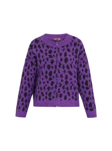 myMo ROCKS Cardigan in violet leo