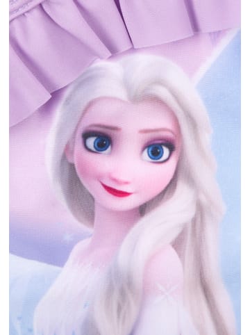 United Labels Disney Die Eiskönigin Badeanzug mit Rüschen Elsa Frozen in lila