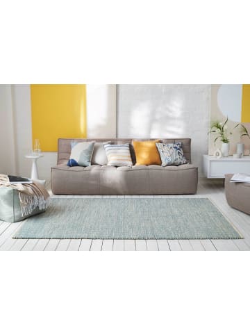 ESPRIT Kelim Teppich Gobi in mintgrün beige