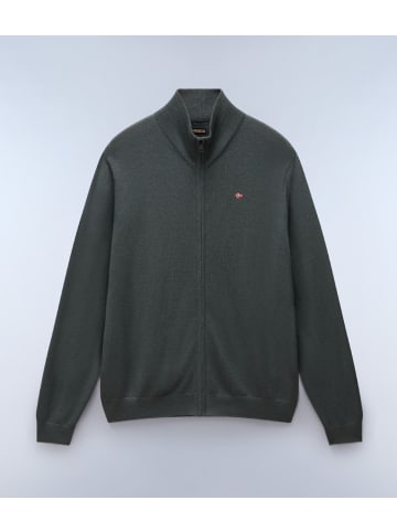 Napapijri Pullover "Damavand Fz 3" in Grün