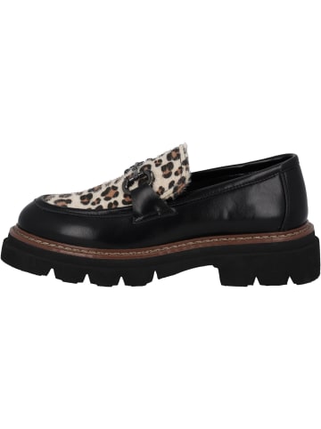 Palado Loafers Alyndra in Schwarz/Leo Beige