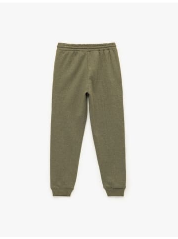 KOTON SWEAT BOTTOMS in Khaki