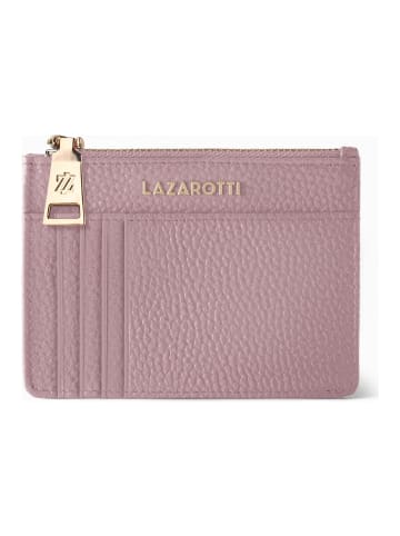 Lazarotti Bologna Leather Schlüsseletui Leder 11,5 cm mit Air Tag Fach in rose