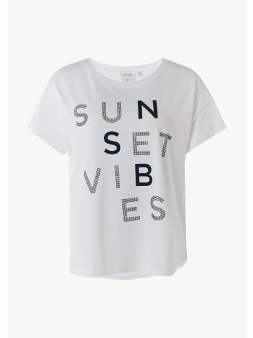 comma T-Shirt in 01E8_weiß