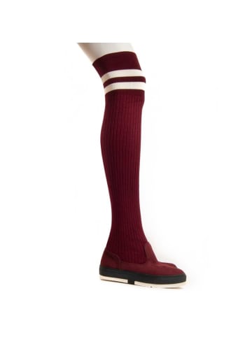 Montevita Stiefel Platform Boot Bottavita3 in Bordeaux