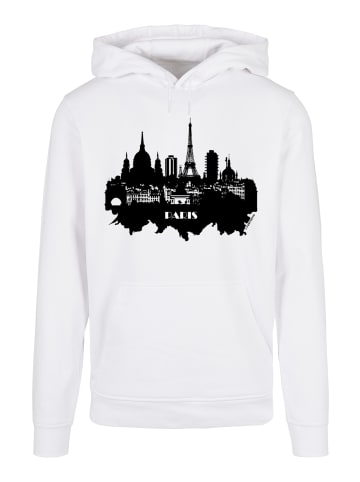 F4NT4STIC Basic Hoodie PARIS SKYLINE HOODIE in weiß