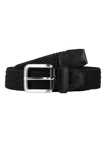 Jack and Jones Gürtel JACSPRING Woven Belt in Schwarz