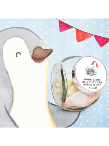 Mr. & Mrs. Panda gewürzglas Seeigel mit Spruch in Weiß