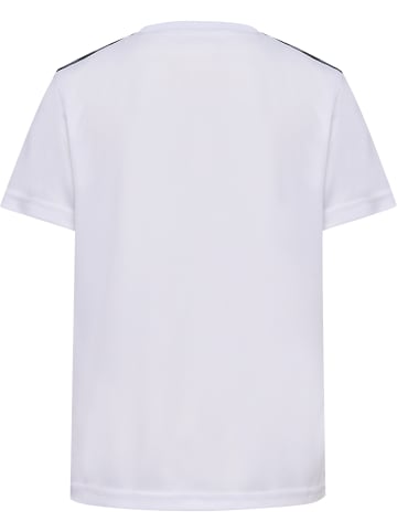 Hummel Hummel T-Shirt Hmlauthentic Multisport Kinder Schnelltrocknend in WHITE/TRUE RED