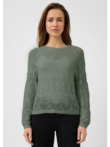 QS Strickpullover in 7927_olivgrün