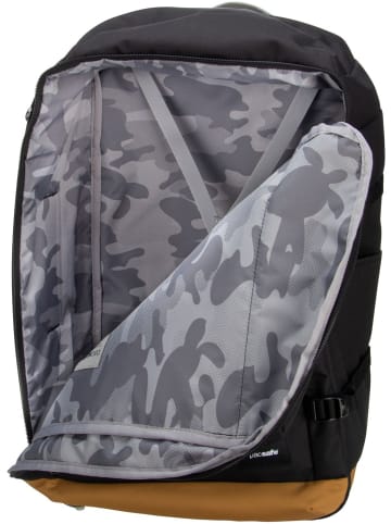 Pacsafe Reiserucksack GO 44L Carry-On in Jet Black