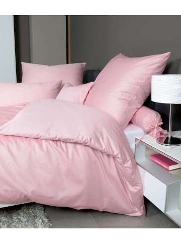 Janine Janine Baumwoll Bettwäsche Colors 100 % Baumwolle in rosa