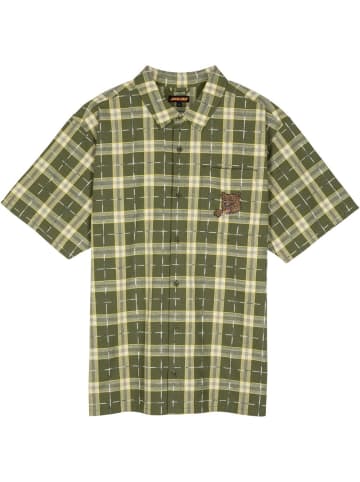 Santa Cruz T-Shirt "Braun Great Outdoors SS Shirt" in Grün