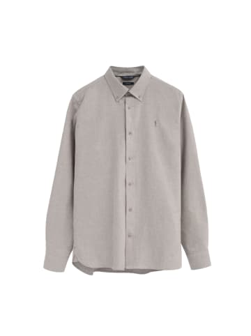 Polo Club Hemd MAN RIGBY GO OXFORD BRUSHED IO LONG SLEEVE REGULAR FIT in Braun