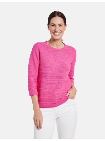 Gerry Weber Pullover 3/4 Arm Rundhals in Solar Pink