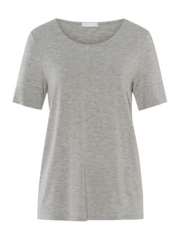 Hanro T-Shirt Natural Elegance in Grey Melange