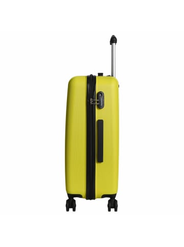 Check.In Aurora - 4-Rollen-Trolley 67 cm (limettengrün) in zitronengelb