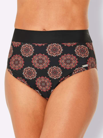WITT WEIDEN Bikini-Slip in schwarz-rot-bedruckt