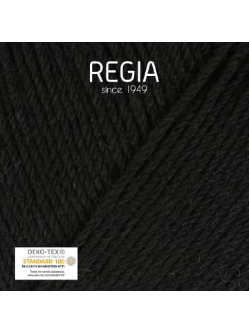 Regia Handstrickgarne 4-fädig Uni, 50g in Black