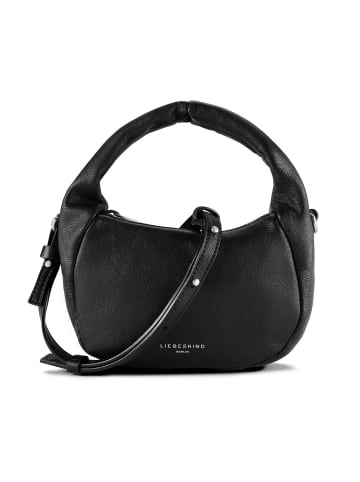 LIEBESKIND BERLIN Farrah Handtasche Leder 19 cm in black