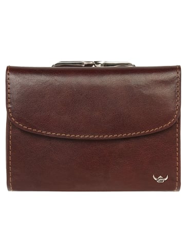 Golden Head Colorado RFID Protect Geldbörse Leder 12 cm in tabacco
