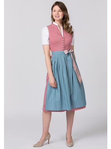 Stockerpoint Langes Dirndl " Luciana" in koralle