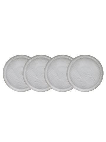 Butlers Butlers Teller HENLEY 4er-Set in Grau