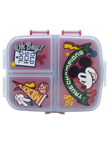 Disney Mickey Mouse Kinder Brotdose XL Lunchbox mit 3 Fächern
