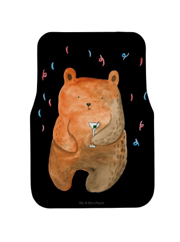 Mr. & Mrs. Panda Autoteppich Bär Party ohne Spruch in Schwarz