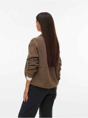 Vero Moda Strickpullover in Brown Lentil
