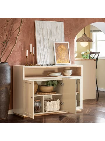 SoBuy Sideboard in Beige - (B)120 x (H)85 x (T)40cm