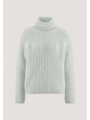 Hessnatur Strick Rollkragenpullover in hellblau