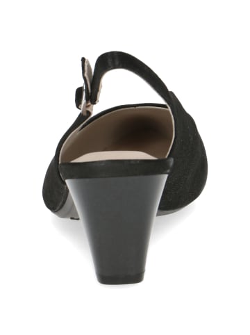 Caprice High Heels in black metallic