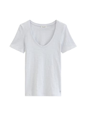 Marc O'Polo DfC V-Neck-T-Shirt regular in Airy Blue