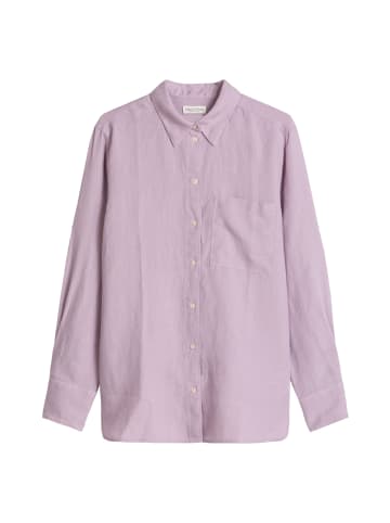 Marc O'Polo Leinen-Bluse regular in Dusty Lavender