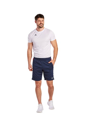 erima Six Wings Shorts in new navy/rot