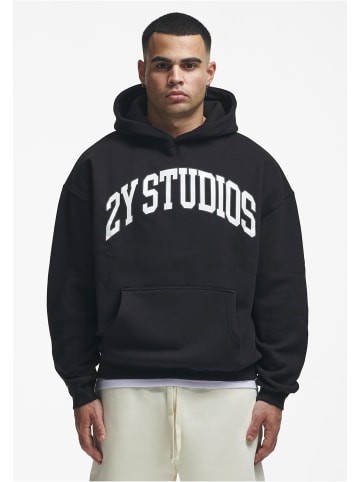 2Y Studios 2Y Studios Herren 2Y Logo Oversize Hoodie in black