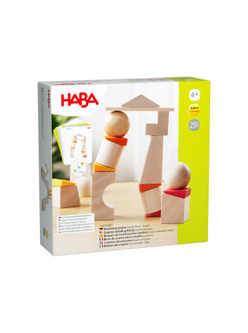 Haba Spiel 3D-Legespiel Schiefe Türme - Kugeln in mehrfarbig