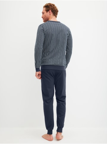 Calida Pyjama in saphir blue