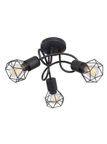 Globo lighting Deckenleuchte "XARA I" in black