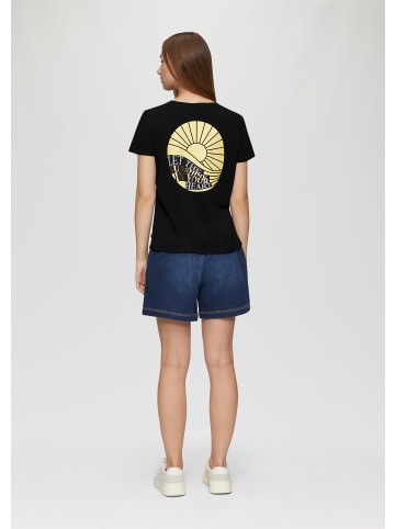 QS T-Shirt in 99D0_schwarz