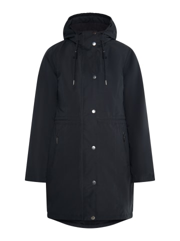 usha BLUE LABEL Damen Wattierter Kurzmantel in Schwarz