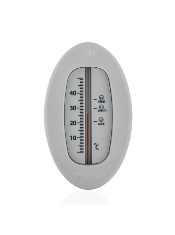 Reer Badethermometer oval grau in Grau ab 0 Monate