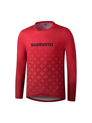 SHIMANO Long Sleeve Jersey  MYOKO L.S. in Red