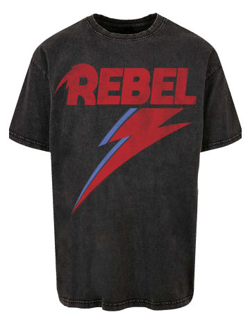 F4NT4STIC Oversize T-Shirt David Bowie Oversize T-Shirt in schwarz